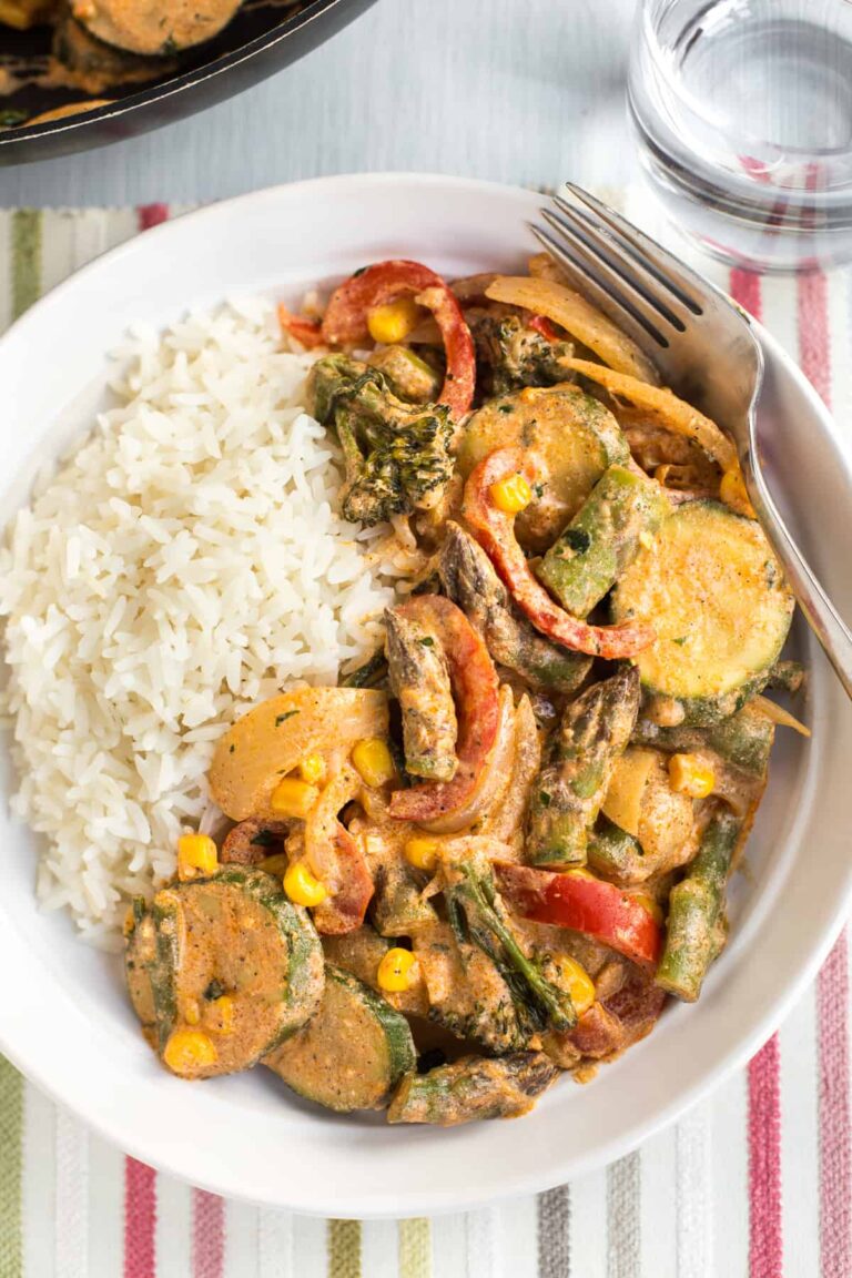 20 Minute Vegetable Stroganoff