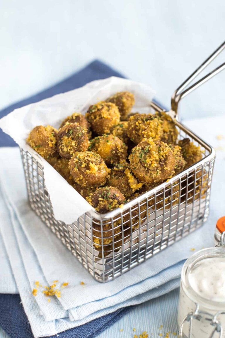 Actifry Breaded Mushrooms
