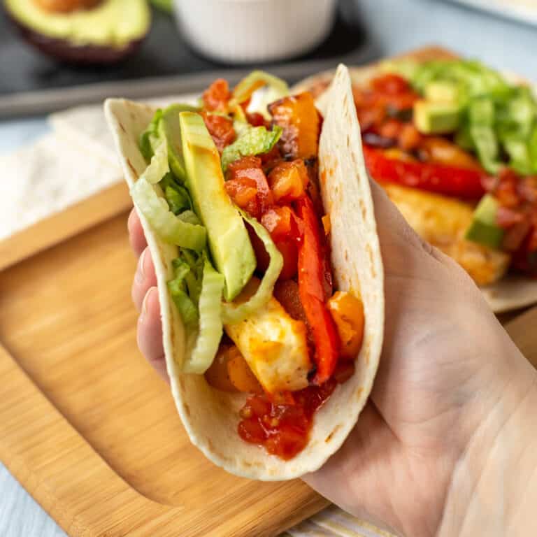 Air Fryer Vegetarian Fajitas
