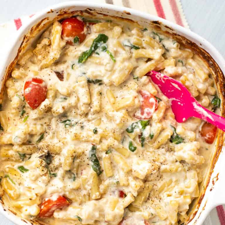 Baked Feta Mac and Cheese