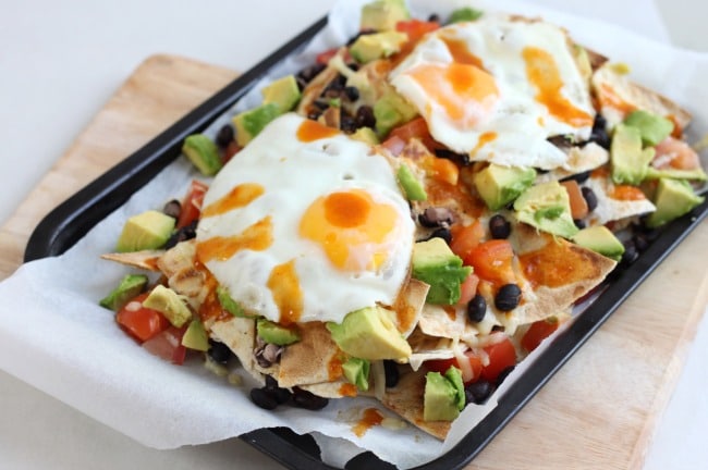 Breakfast nachos