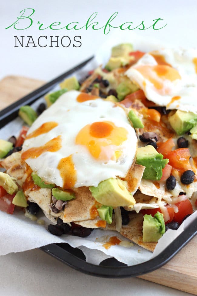 Breakfast nachos Breakfast nachos - finally an excuse to eat nachos for breakfast...!