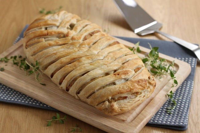 Cheese and Onion Plait