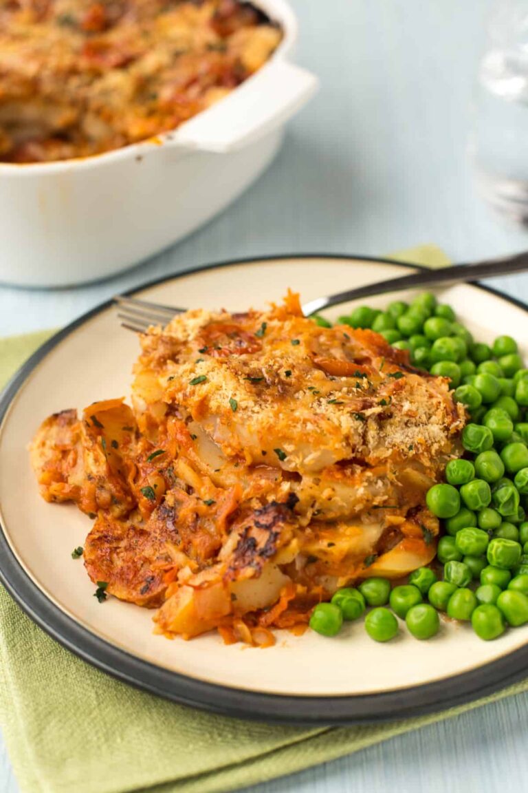 Cheese and Tomato Potato Bake