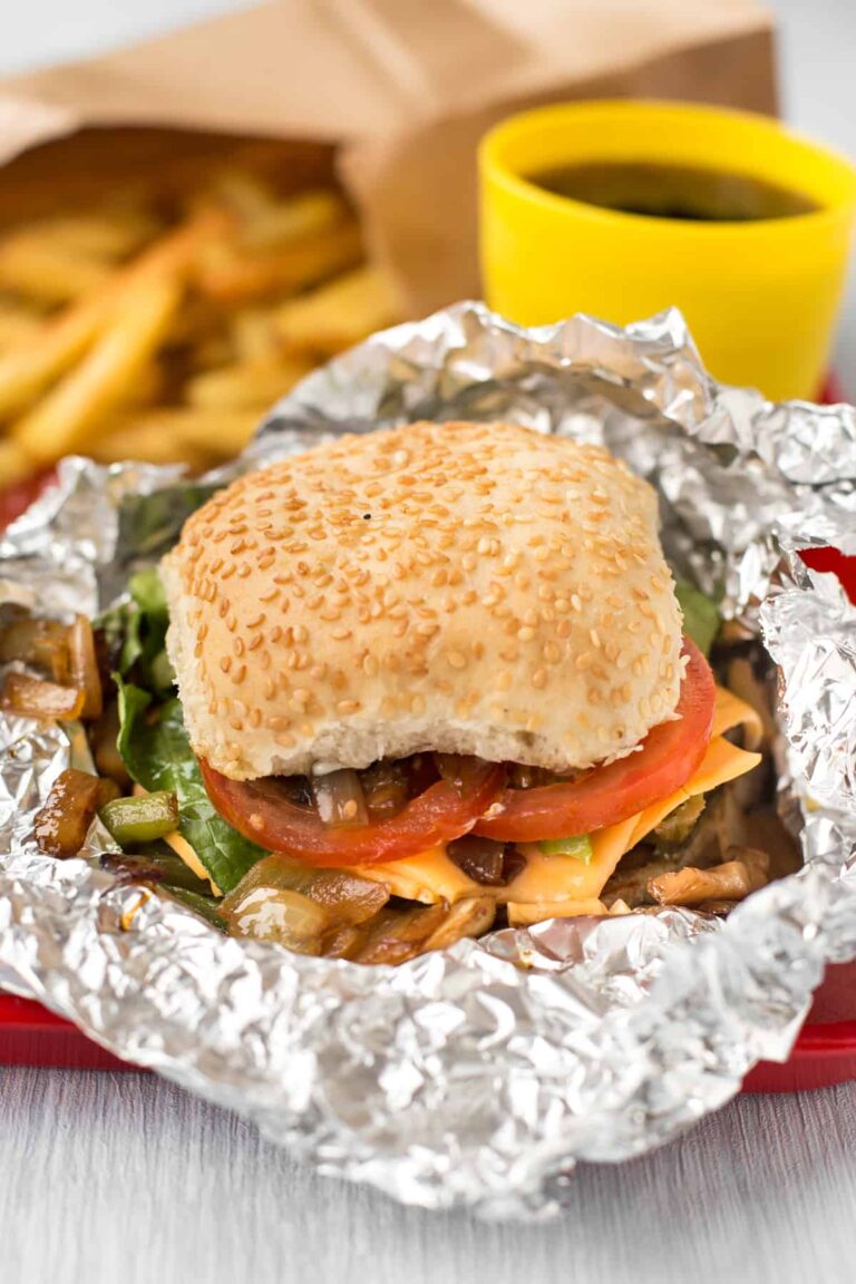 Five Guys Cheese Veggie Sandwich