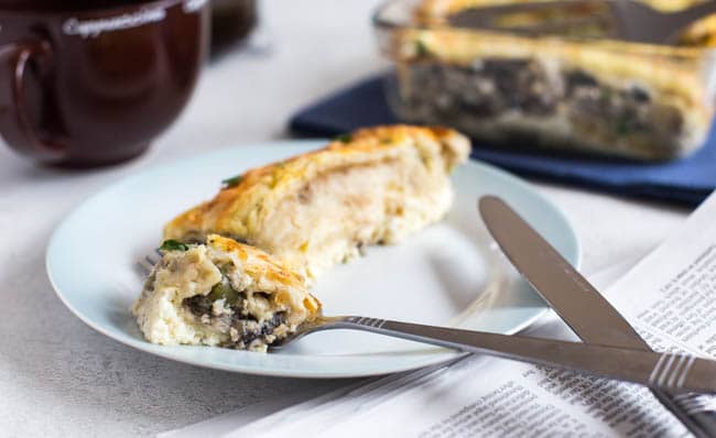 Cheesy Tortilla Breakfast Bake