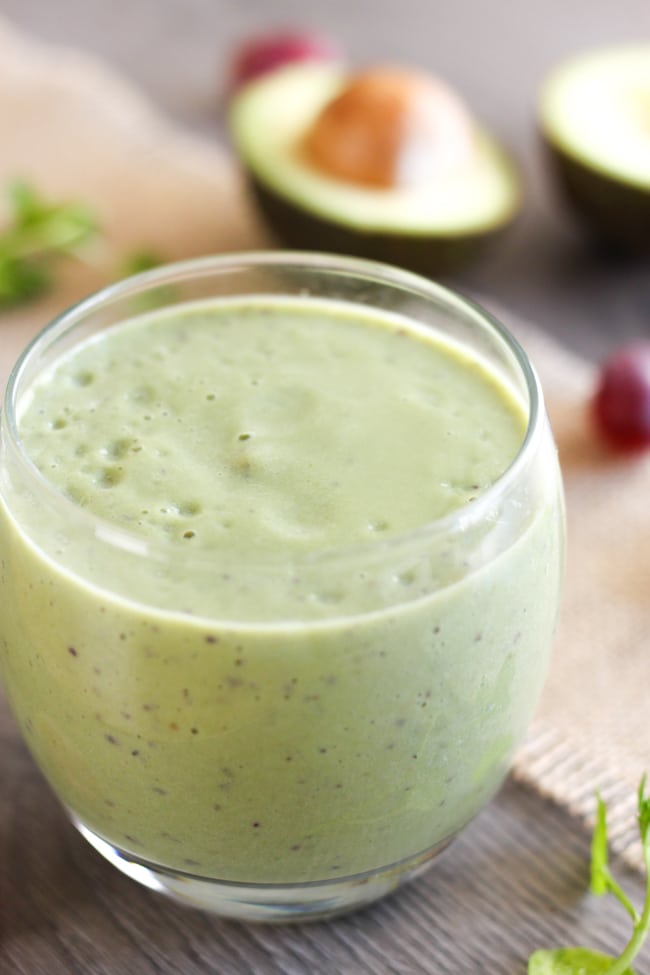 How to make an awesome green smoothie - just add everything to a blender, and you're good to go!