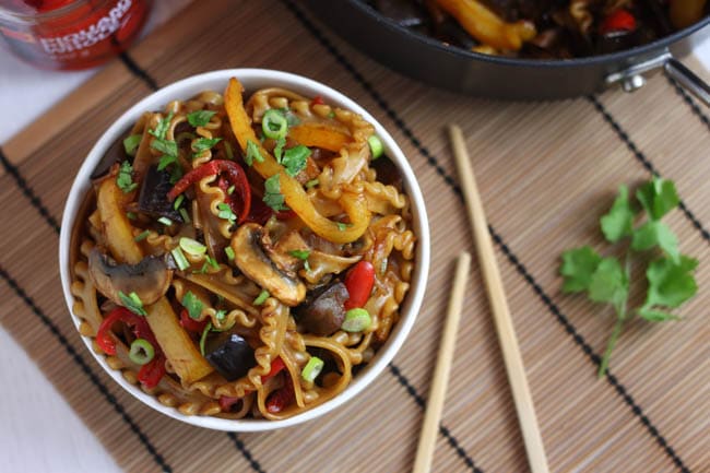 Hoi Sin Veggie Noodles