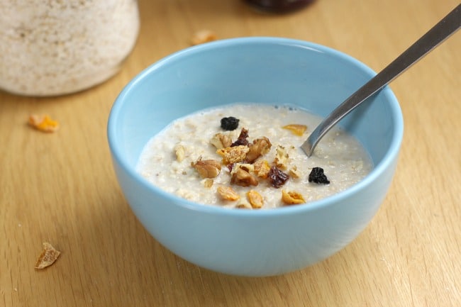 Homemade instant oatmeal