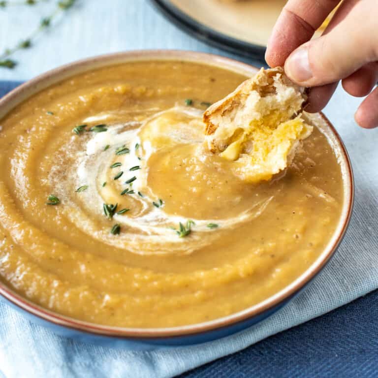 Honey Roasted Parsnip Soup