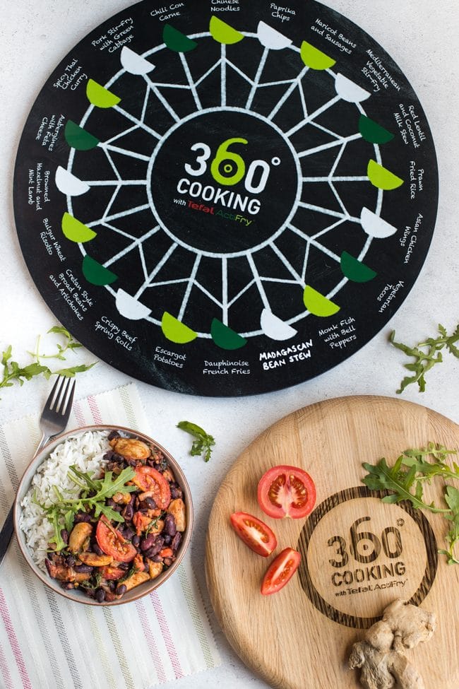 Tefal ActiFry recipe board