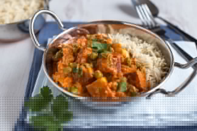 Muttar paneer masala