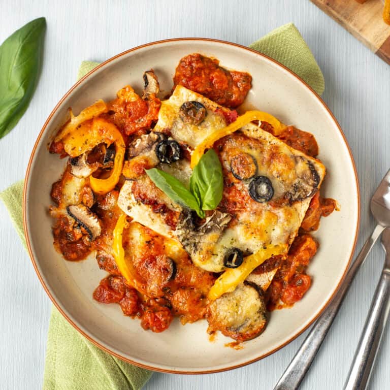 Pizza Baked Tofu