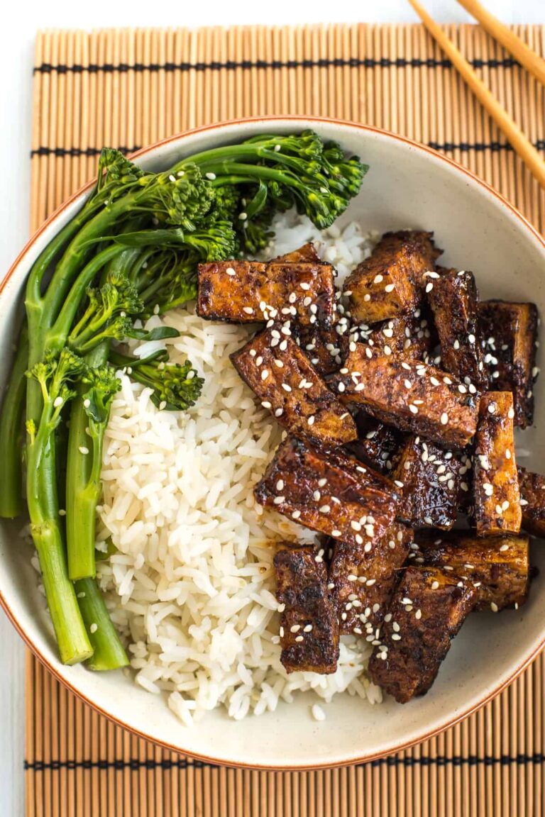 Sticky Teriyaki Tofu