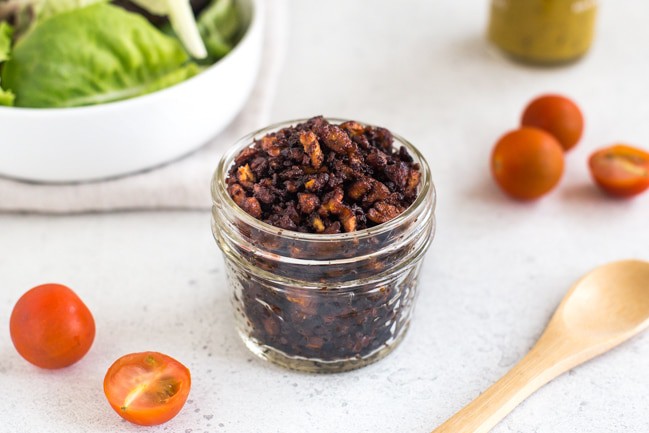 Tofu bacon bits