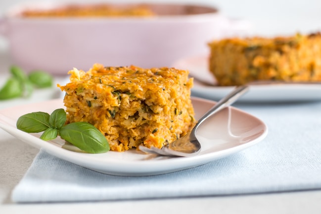 Very veggie oat bars